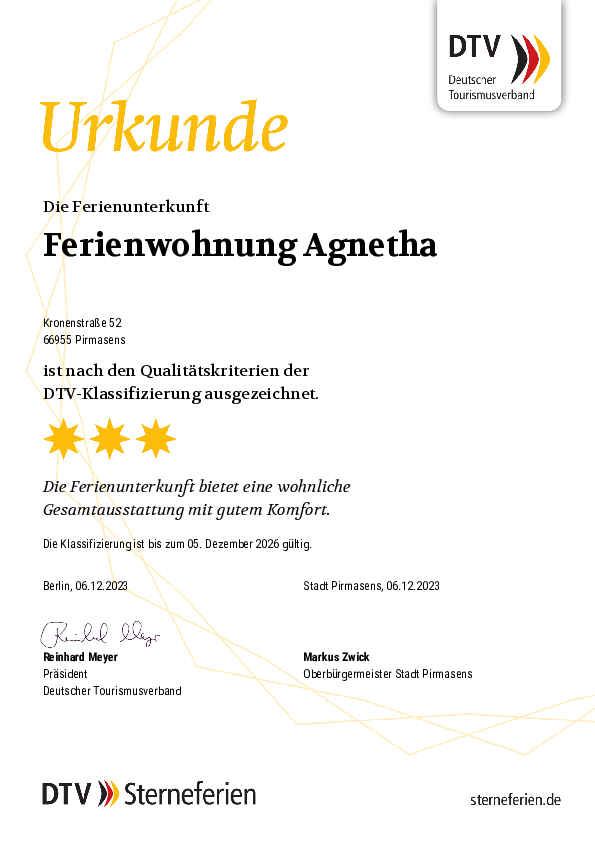 DTV 3 Sterne DTV 3 Sterne